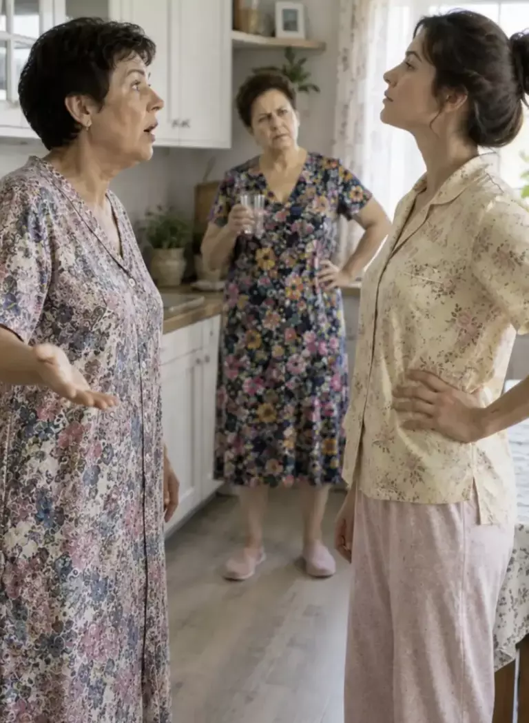 „От два часа чакам закуската“ — оплака се лелята на съпруга ми. След отговора ми тя повдигна вежди… а свекърва ми остави чашата си на масата.